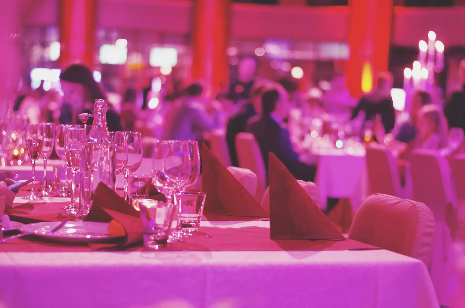Wine Glasses For a corporate event
