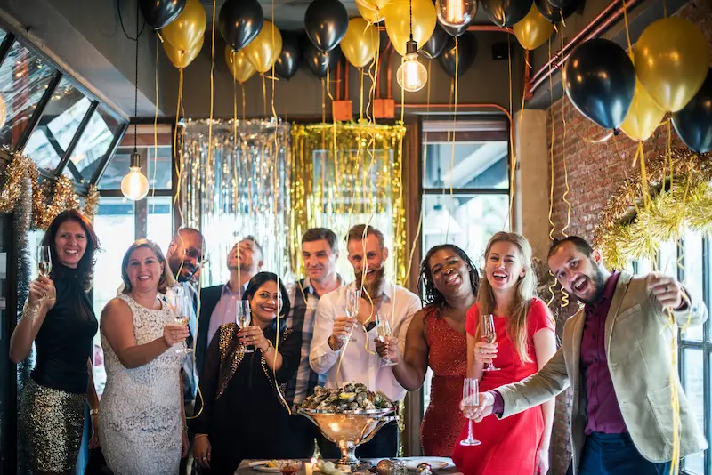 Engagement party celebration